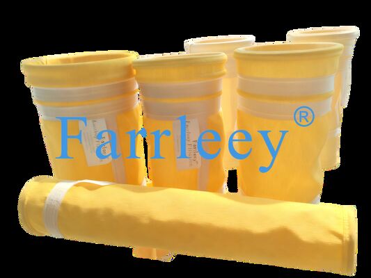 Qualità  PI630G High Temperature Anti-Static Filter Bags For Industrial Baghouse Collectors fabbrica